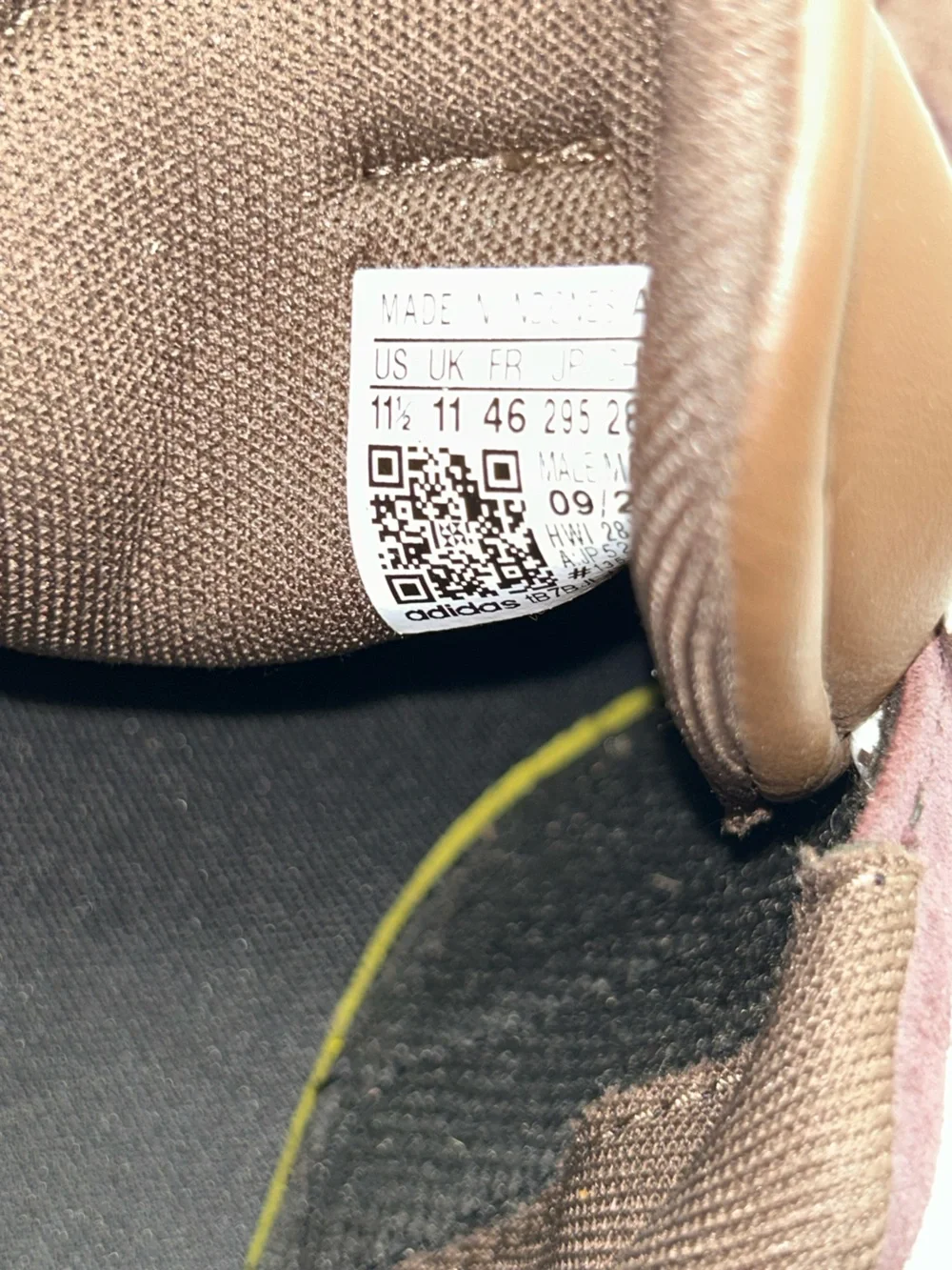 Adidas brown VL court 3.0 sneakers like new size 11 1/2